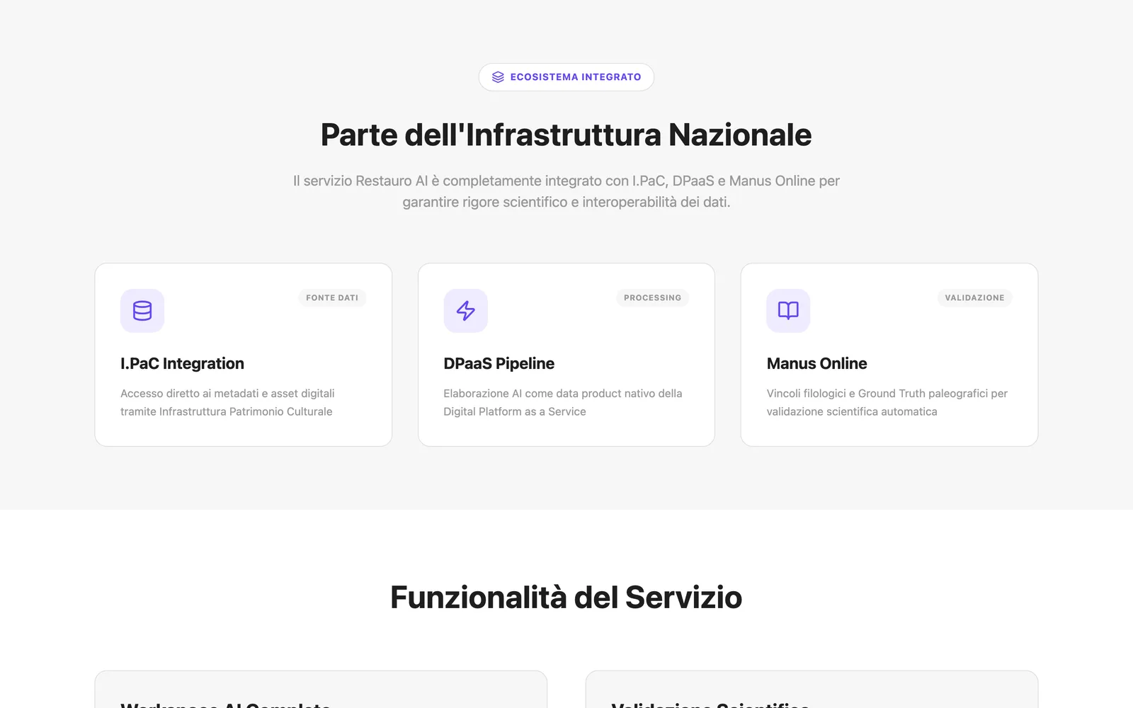 Ecomic — restauro digitale dei manoscritti con AI — schermata 3